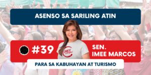 From Livelihood to Local Love: Paano Tinutulungan ni Imee Marcos ang Small Communities sa Turismo